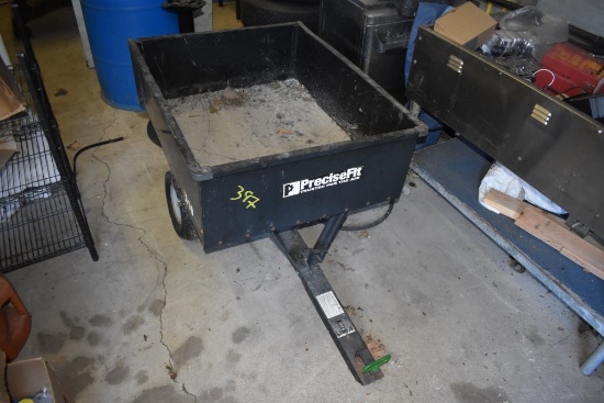 Precise Fit Metal Lawn Cart