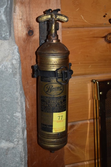 Pyrene Antique Fire Extinguisher