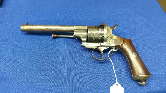Fancy E.Lefaucheux in la brevete revolver pistol s#90495