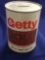 Getty Gold Synthetic Formula Can Piggy Bank