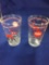 Lot of 2 Stanley Feeds Calf Glasses