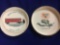 Set of 2 Plates - Phillip Transit Lines and Western Gillette