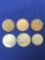 Lot of 6 Canadian Coins