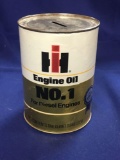 IH Engine Oil No. 1 Piggy Bank