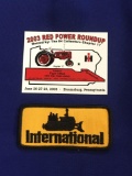 IH Patch and Metal Sign