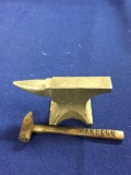 Cast Iron Anvil and Sanders Hammer