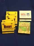 Lot of 6 Matches - Golden Ox, Berry Tractor and MFA