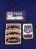 Feed Advertising Patches- total of 5