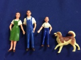 Set of Toy Farm Family