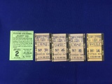 Lot of Tickets to Delmar Turf Club 1961