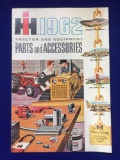 IH 1962 Tractor and Equipment Parts and Accessories pamphlet