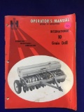 International 10 Grain Drill Operators Manual