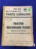 McCormick Parts Catalog Tractor Moldboard Plows PO-4A