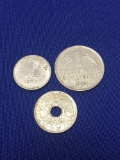 Lot of 3 German Coins