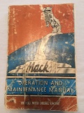 Mack Operation and Maintenance Manual Trucks with Diesel Engine