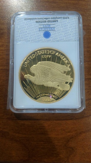 1933 gold double eagle replica