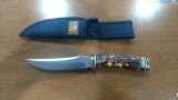 Ridge runner knife with sheath