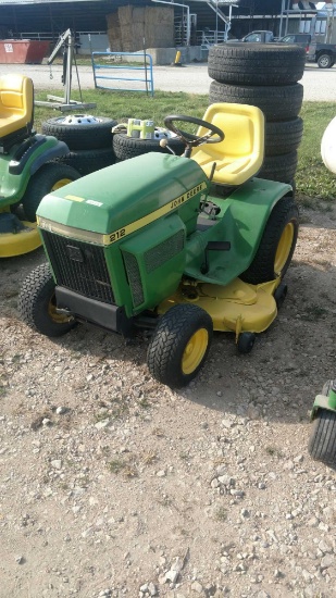 John deere 212 riding mower