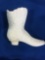 Fenton Boots Daisy Pattern - white