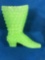 Fenton Boots Hobnail Pattern - light green