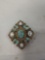 Turquoise broach