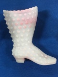 Fenton Boots Hobnail Pattern - milky pink
