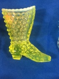 Fenton Boots Hobnail Pattern - yellow