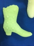 Fenton Daisy Pattern Boot - mint
