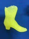 Fenton Daisy Pattern Boot - yellow