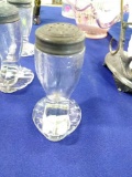 Glass Salt Shaker w/ Metal Lid
