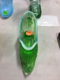 Glass Slipper - green