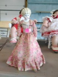 Porcelian Doll on Stand