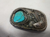 Turquoise belt buckle