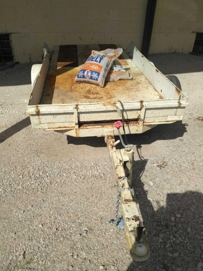 4 x 10 tilt bed trailer