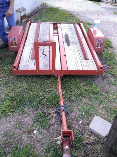 Ditch witch trencher trailer