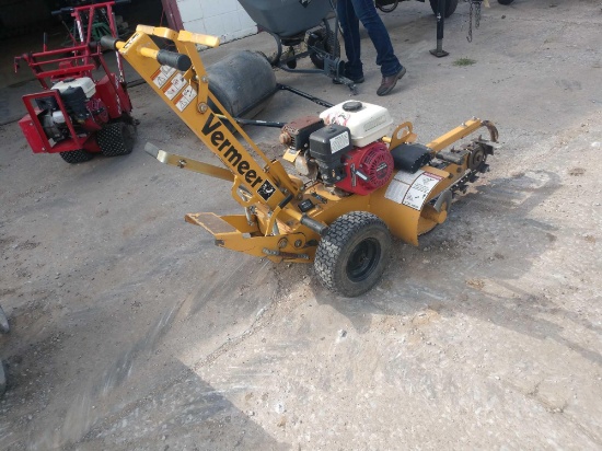Vermeer 1ft trencher 126 hrs rt 60