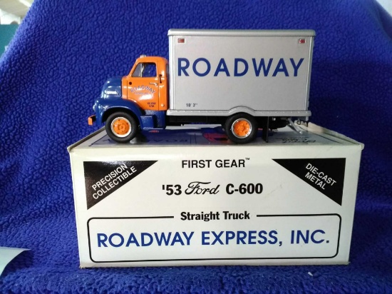 First gear '53 Ford c-600 Roadway Express, Inc.