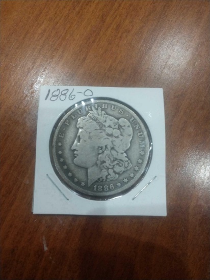 1886 -O Morgan Silver Dollar