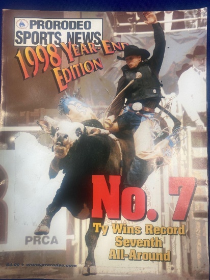 1998 year end pro rodeo sports