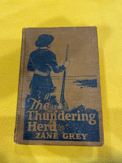 The Thundering Herd by Zane Grey Hardback Book