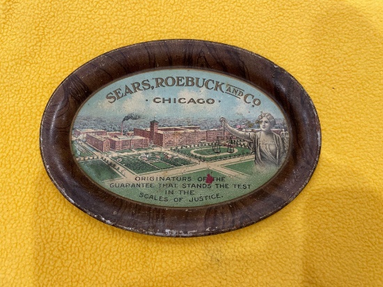 Sears Roebuck & Co Chicago Serving Tray