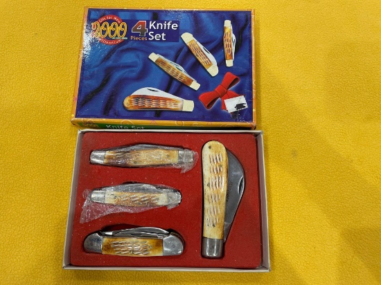 Manzoor Cutlery 4 piece knife set