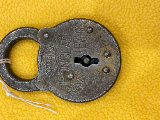 Ironclad Six lever pad lock