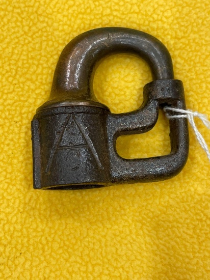 Rare screw key pad lock