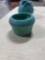 van briggle oringal turquoise bowl