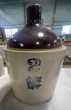 western stoneware #2 crock jug