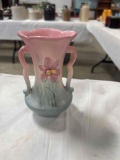 hull pottery flowered vase