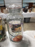 large mason jar with lid