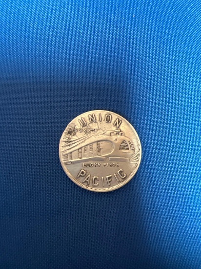 Union Pacific lucky piece token