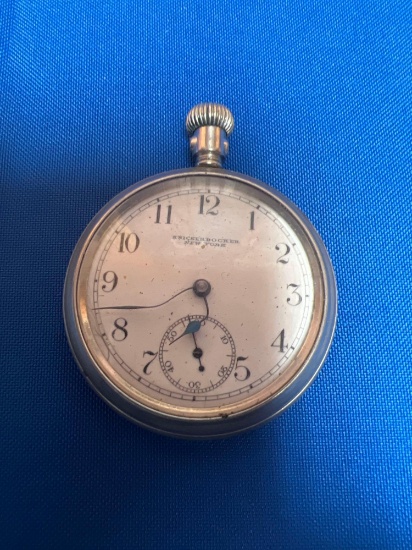 Knickerbocker New York pocket watch with engraving